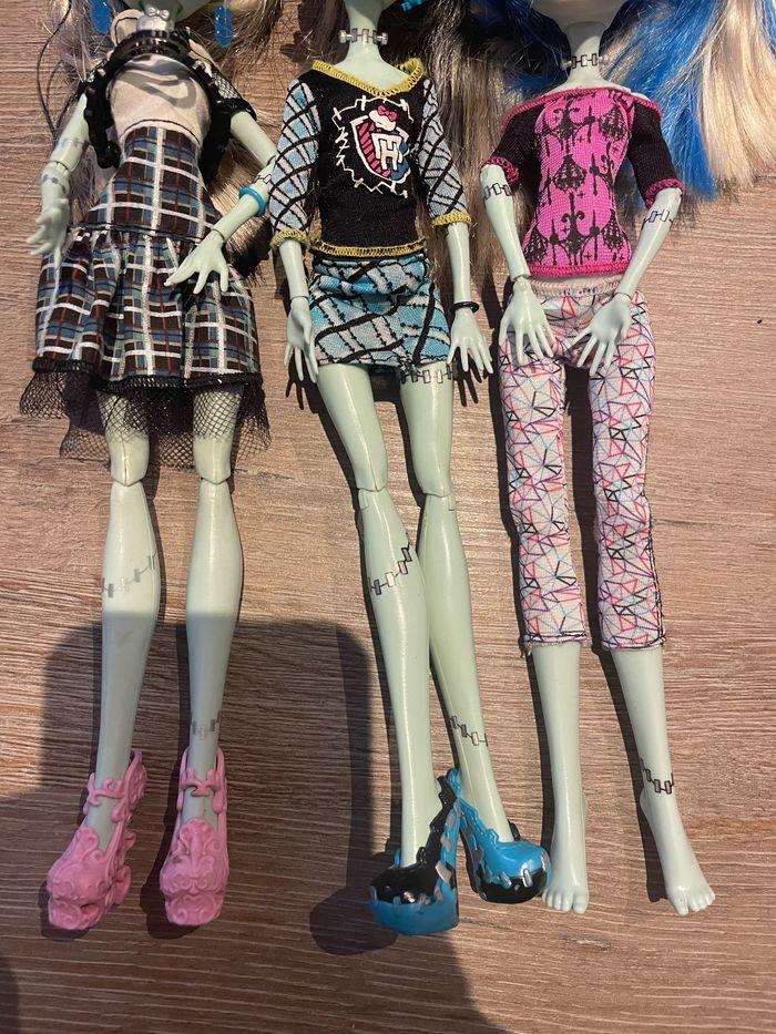 Lot 3 monster high Frankie - photo numéro 4