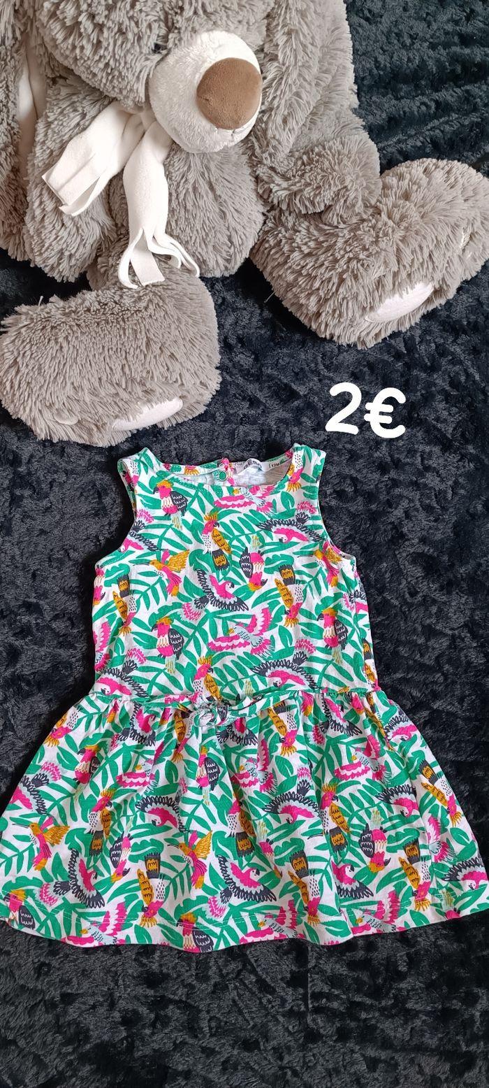 Robe été fille taille 12 mois - photo numéro 2