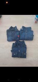 Lots de chemise en jeans