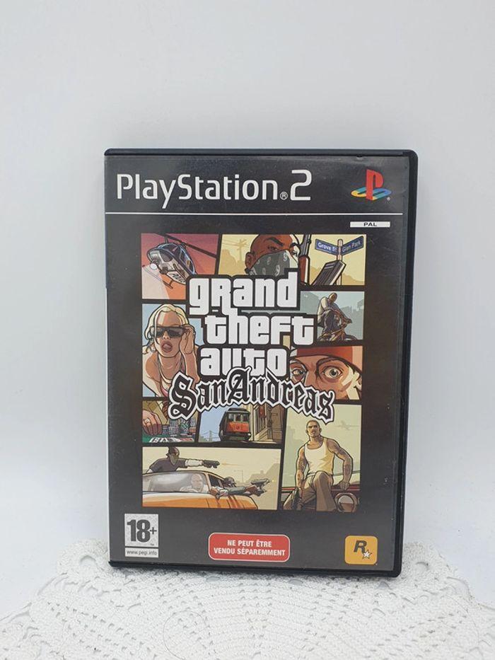 Jeu PS2 GTA San Andreas - photo numéro 1