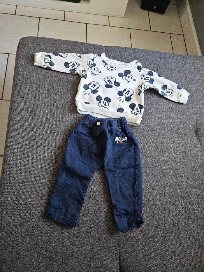 Ensemble mickey bebe garçon