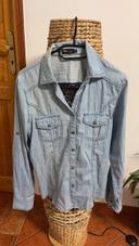 Chemise imitation jean