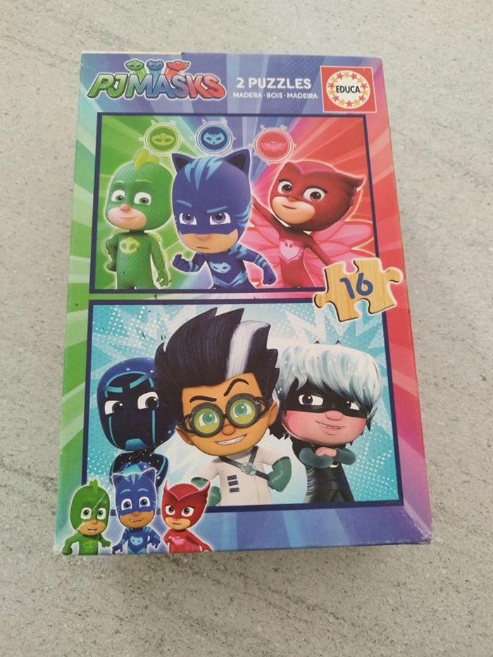 Puzzle X2 pjmasks - photo numéro 1