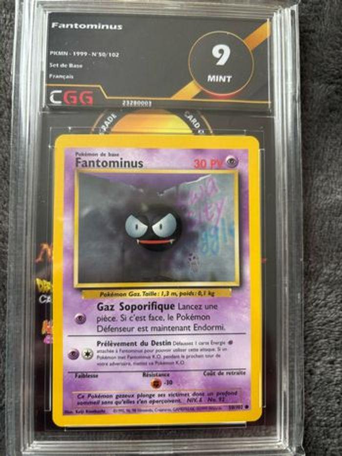 Carte Pokémon  Fantominus1999 CGG 9