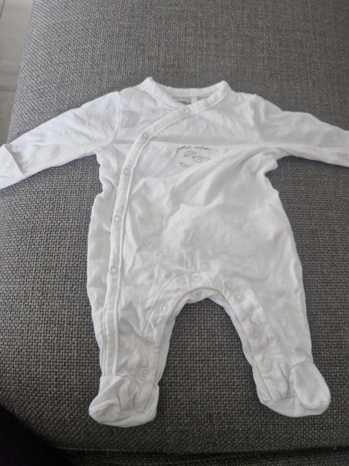 Lot de 5 pyjamas en coton Orchestra taille naissance 50cm - photo numéro 12