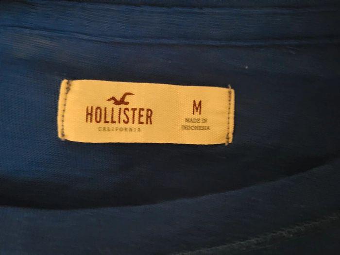 t-shirt Hollister bleu taille M - photo numéro 3