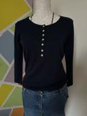 Pull bleu marine aigle taille s