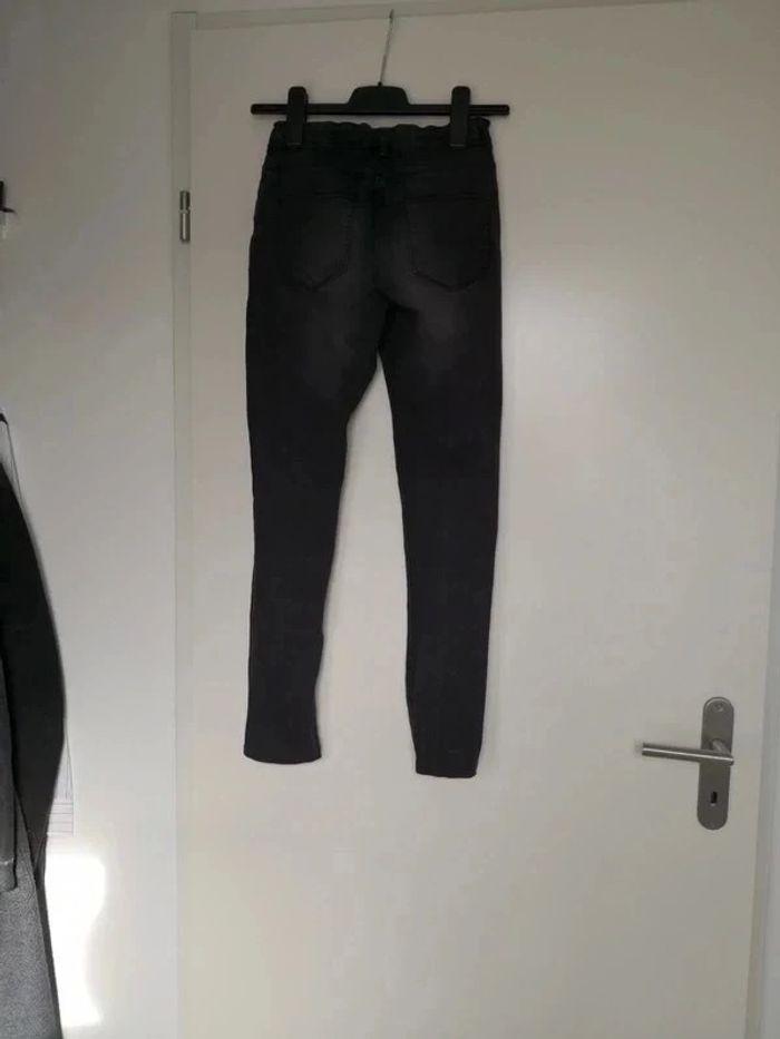 Jeans slim noir taille XS ( 13ans) - photo numéro 2