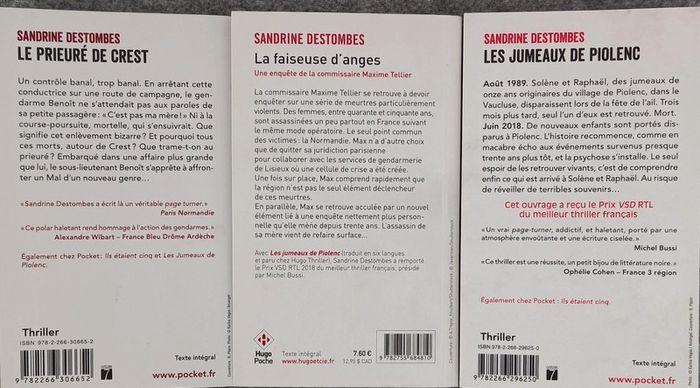 Livres de poche de Sandrine D'estampes - photo numéro 2