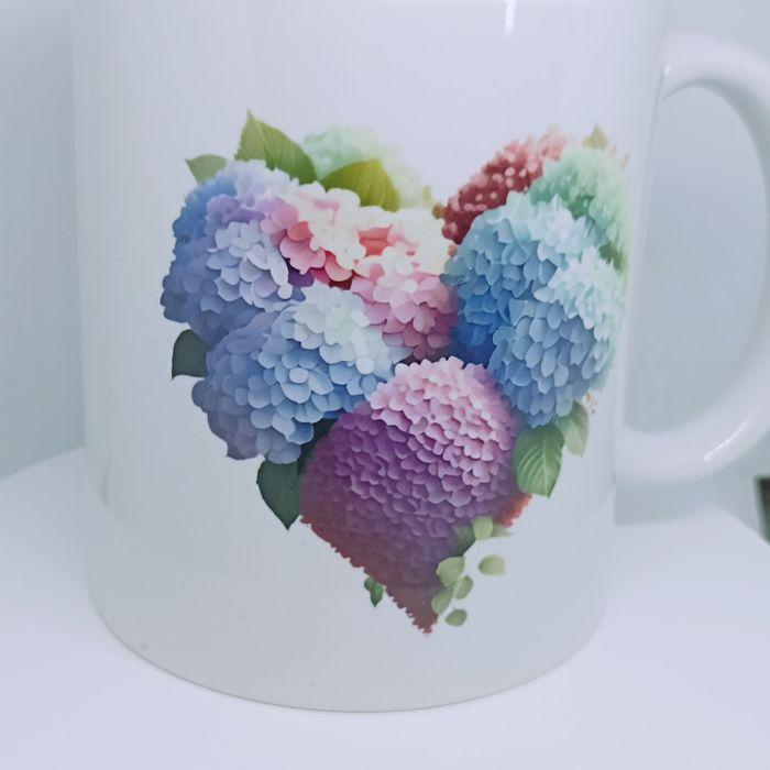 Fête des mères - Mug hortensia personnalisé - photo numéro 6