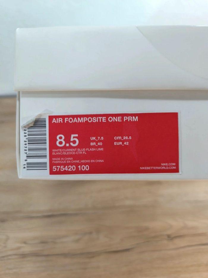 Baskets Nike foamposite météo prenium pointure 42 neuves avec boîte d'origine - photo numéro 20