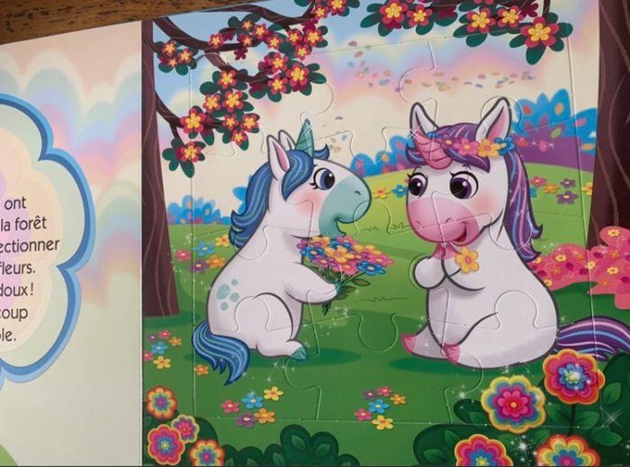 Livre puzzle licorne - photo numéro 4