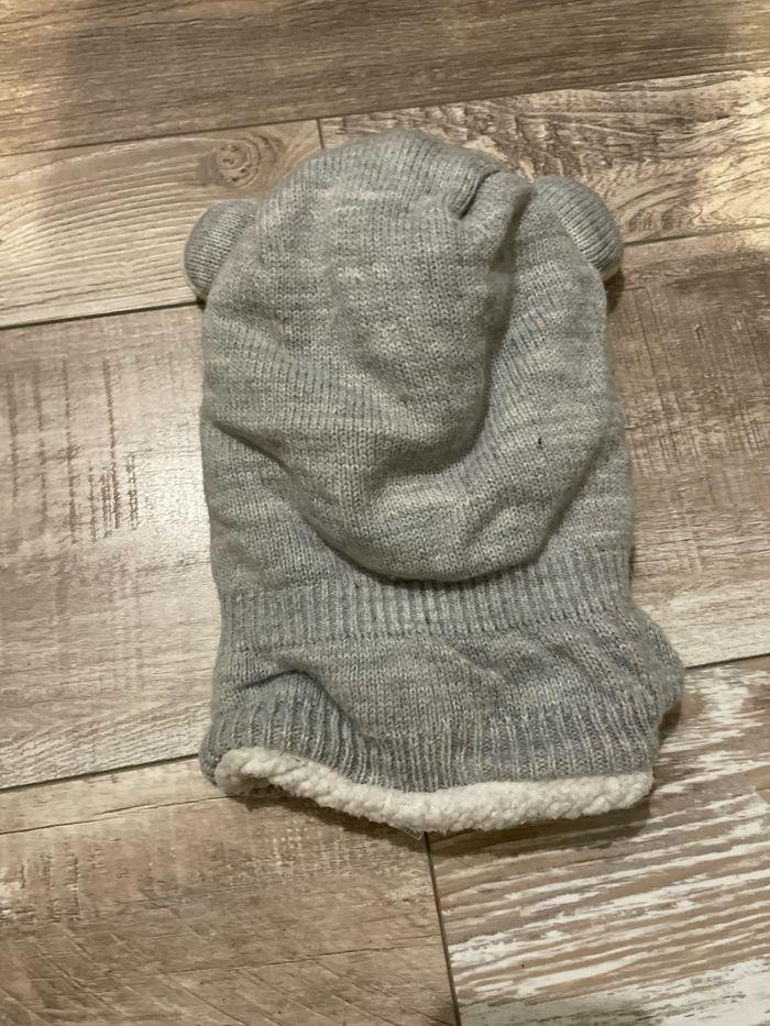 Lot Bonnet gris et beige - photo numéro 2