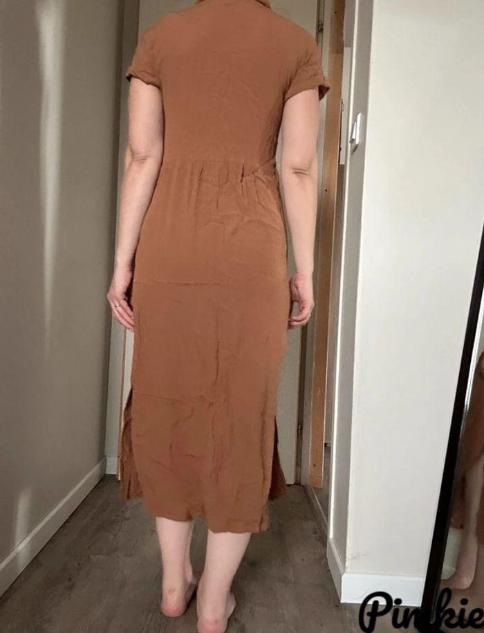 Robe chemise longue marron Pimkie taille 36/38 💖 - photo numéro 8