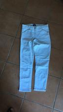 Pantalon écru fille T16 ans Kiabi