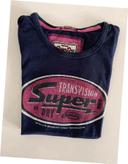 Tshirt Superdry bleu marine femme taille XS