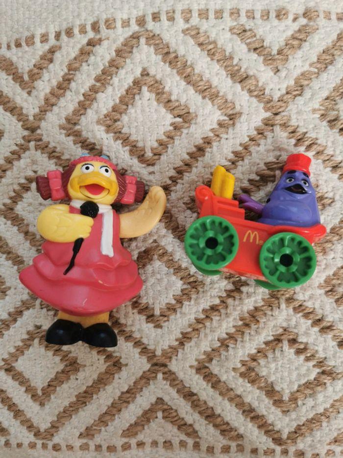 Lot de 2 figurines McDonald's vintage 1993 et 1989 - photo numéro 1