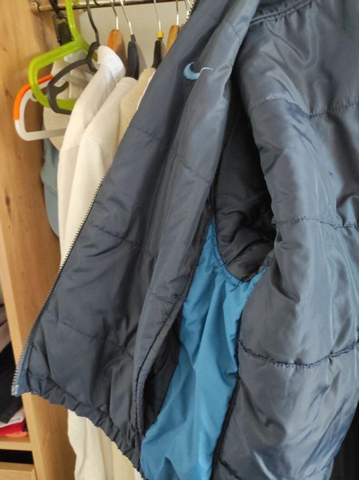 Veste vintage Nike réversible bleue marine taille L enfant - photo numéro 10