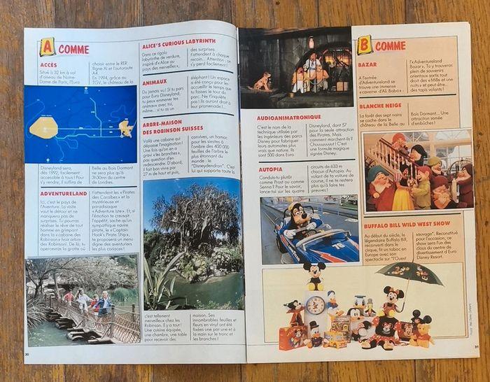 Lot euro disney articles + publicités - photo numéro 3