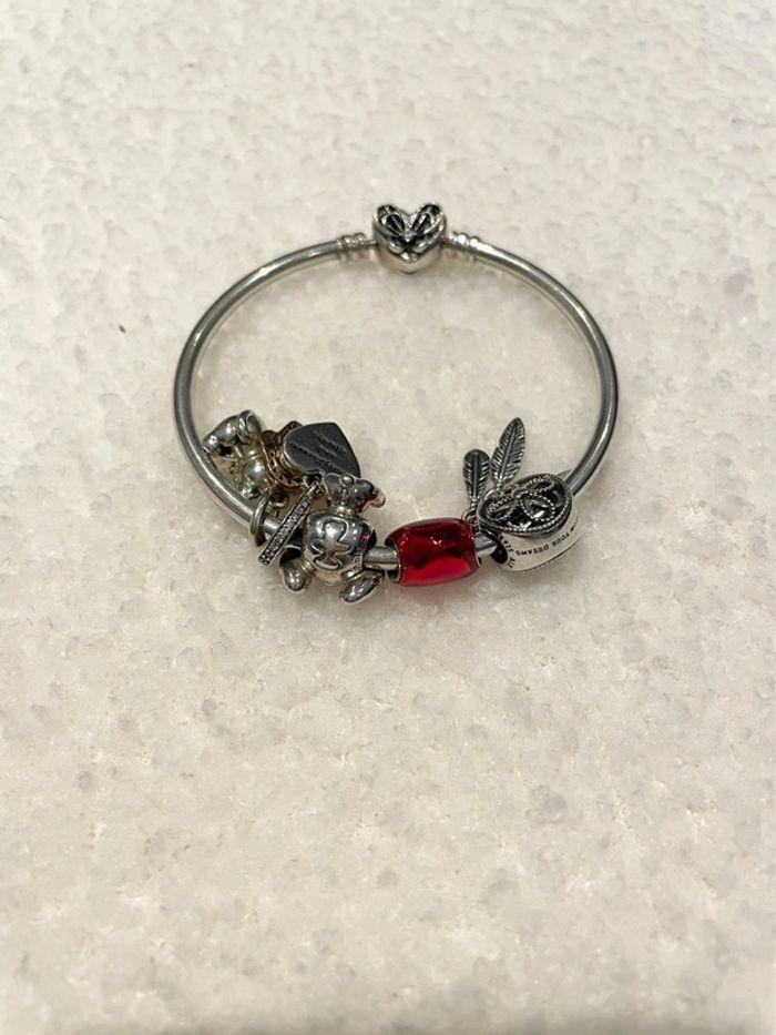 Bracelet pandora avec 5 charms stitch.. - photo numéro 4