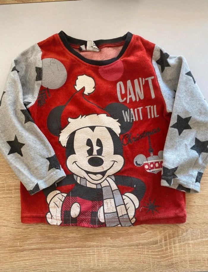 Manche long Pyjama Noel Minnie