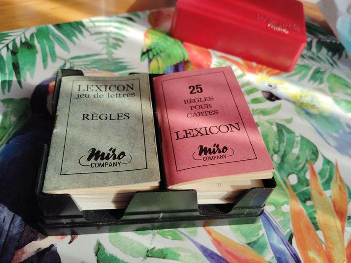 Jeu de cartes Lexicon Luxe (jeu de lettres) années 70 - photo numéro 4