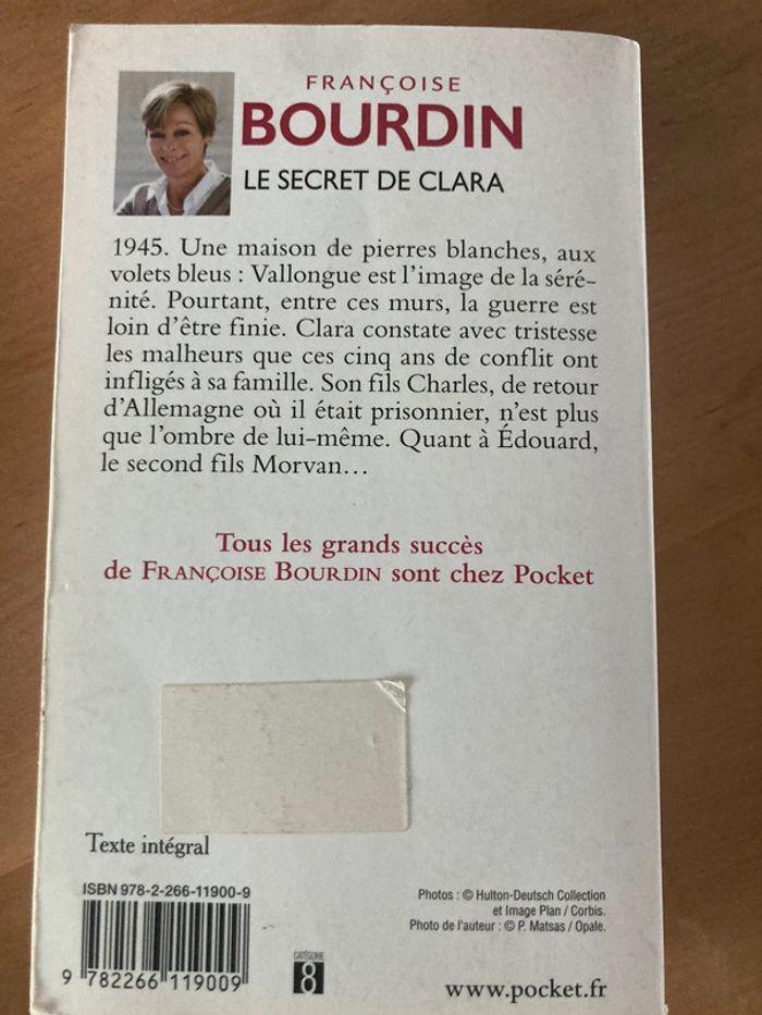 Livre de poche Françoise Bourdin - photo numéro 2