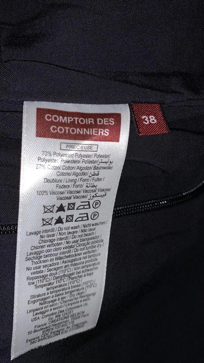 Robe comptoir des cotonniers T38   Noir Neuve - photo numéro 5