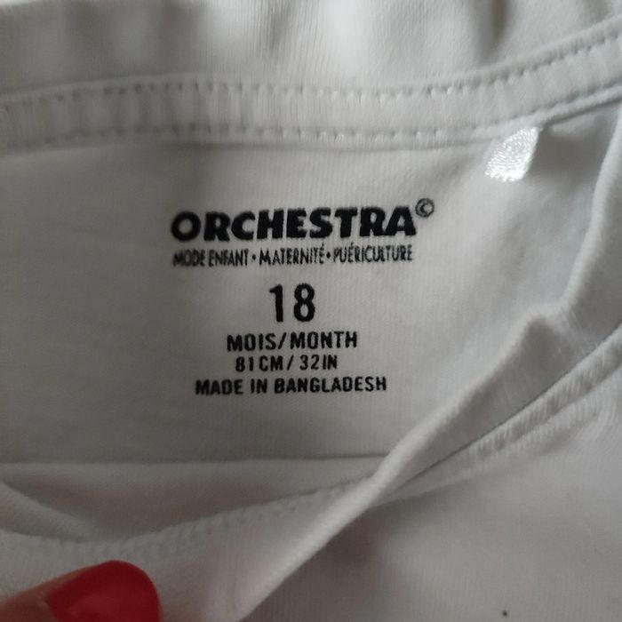 T shirt manches longues orchestra 18 mois 81 cms - photo numéro 5