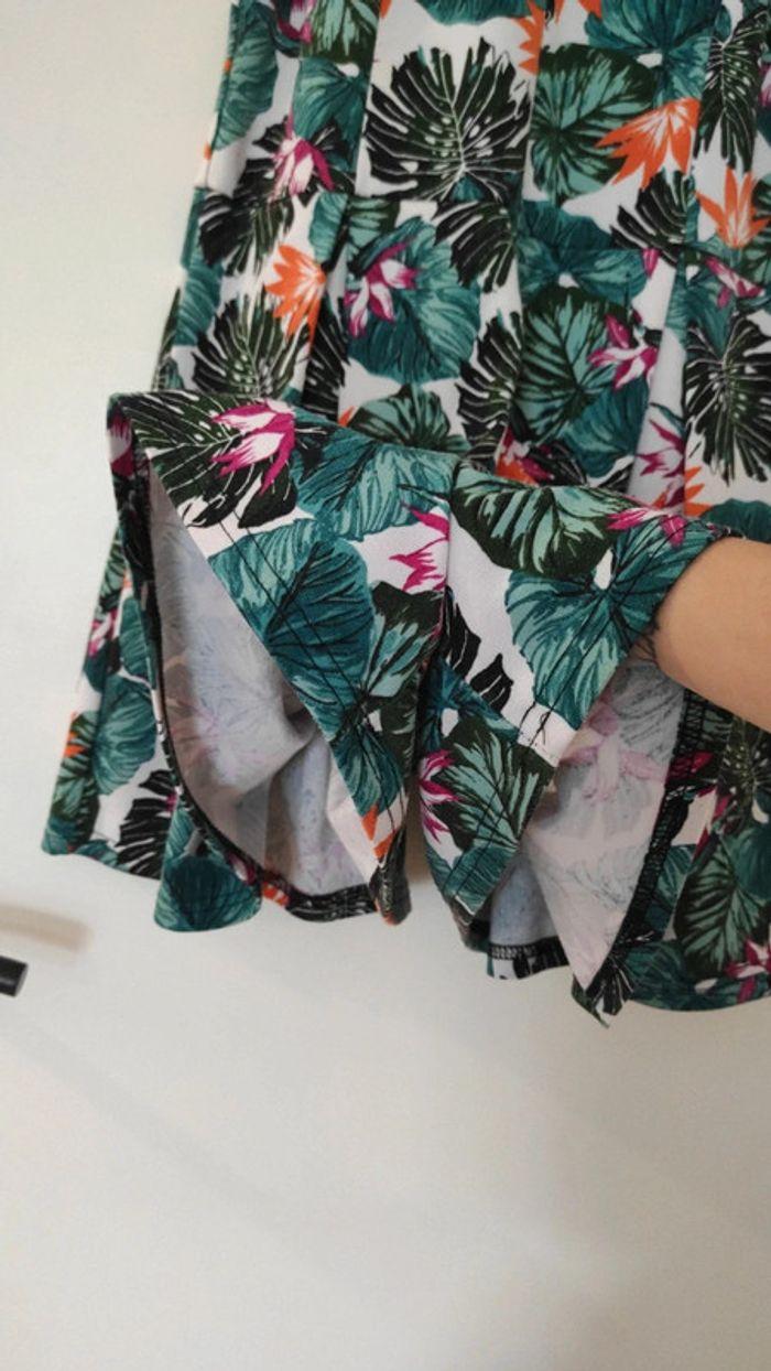 Combishort M Jennyfer imprimé tropical, effet robe - photo numéro 3