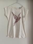 T-shirt Colibri blanc Etam