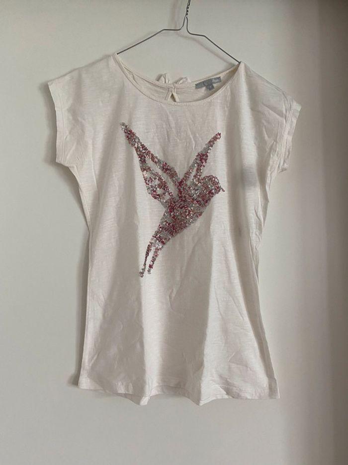 T-shirt Colibri blanc Etam - photo numéro 1