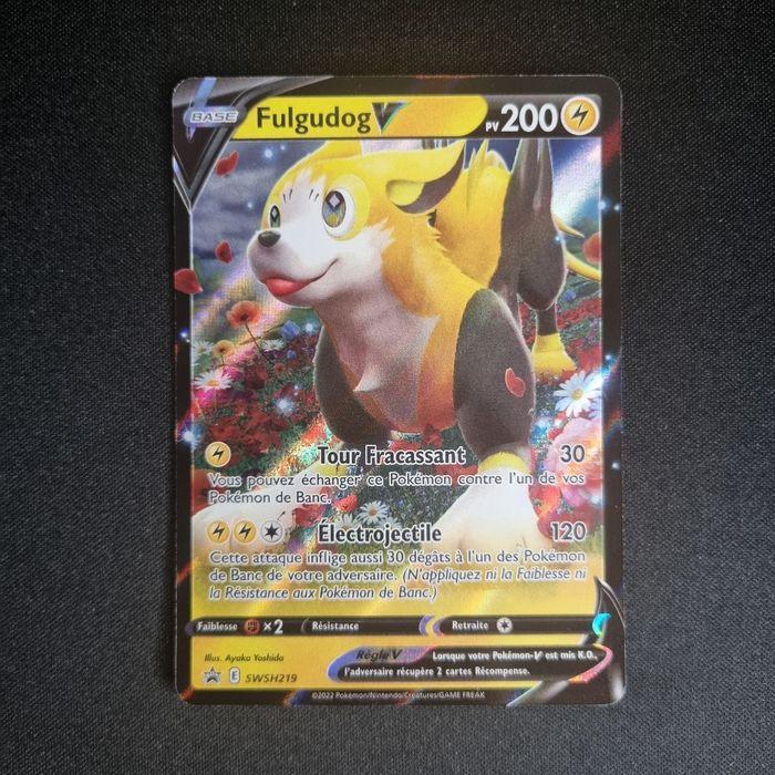 Carte Pokemon : Fulgudog V - Promo SWSH - photo numéro 1