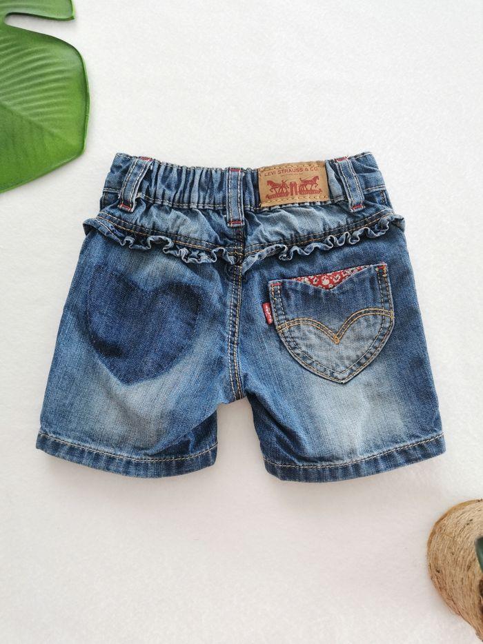 Short en jean Levi's 6 Mois - photo numéro 5