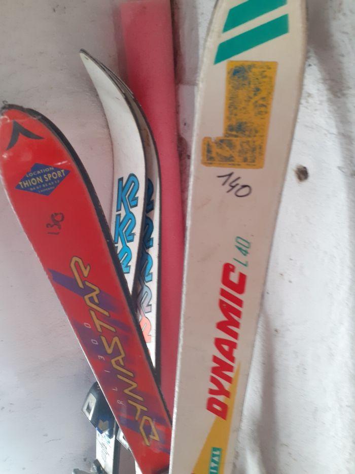 Skis enfant 130 et 140 cm - photo numéro 2