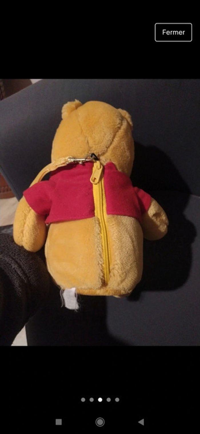 Peluche Winnie l'ourson the pooh vintage années 80 disney - photo numéro 2