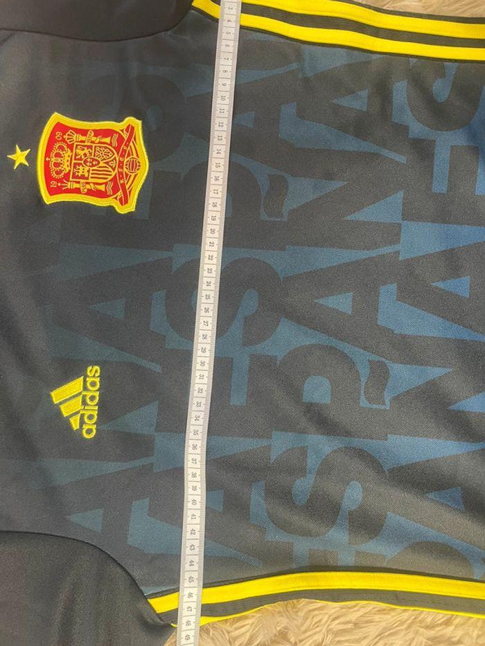 Maillot adidas espagne manches longues taille S pre-match entrainement échauffement 2015 - photo numéro 8