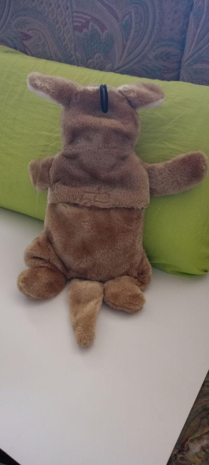 Peluche bouillotte kangourou - photo numéro 2