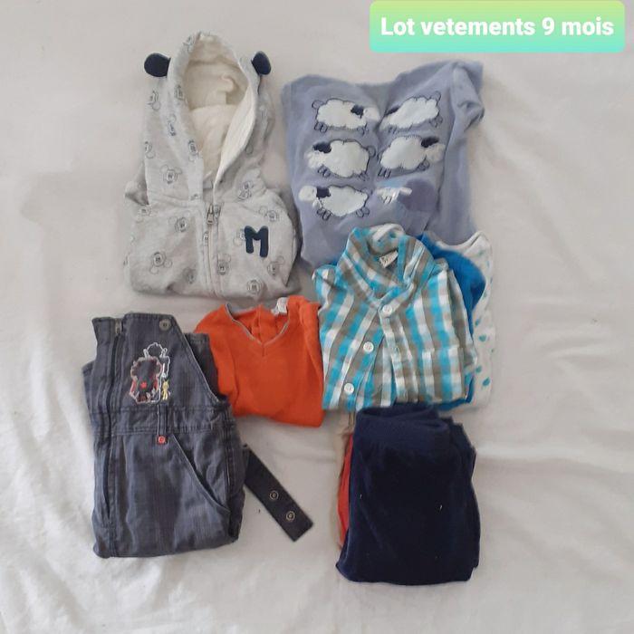 Lot de vêtements garçon 9 mois - photo numéro 1