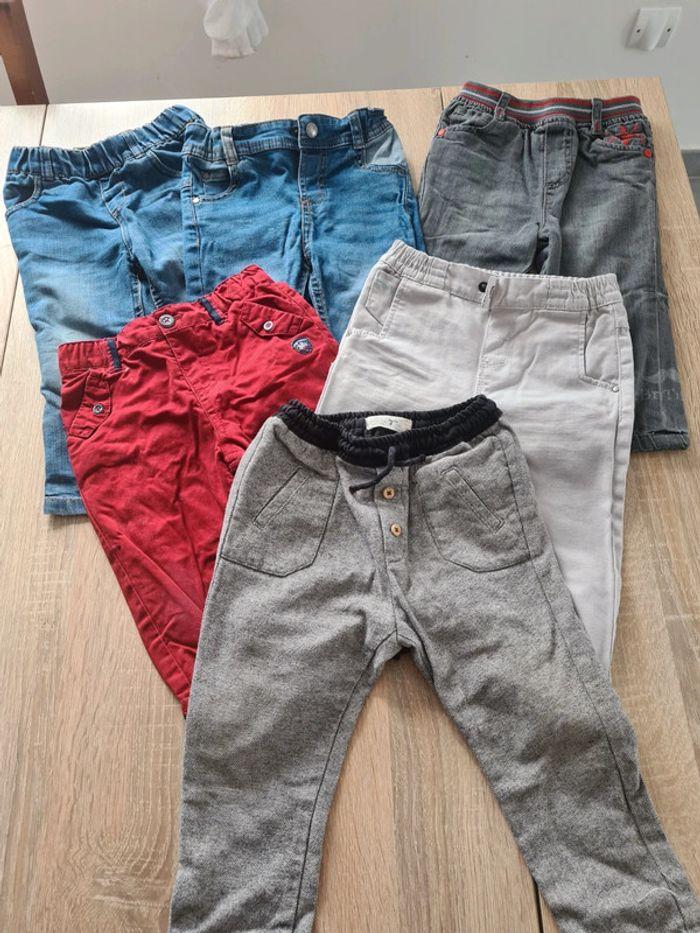 Lot de 6 pantalons 18 mois - photo numéro 1