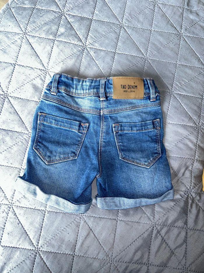 Short en jean bébé fille - photo numéro 2