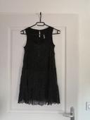 Robe noire paillettes 12 ans