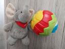 Lot 1 peluche 1 balle