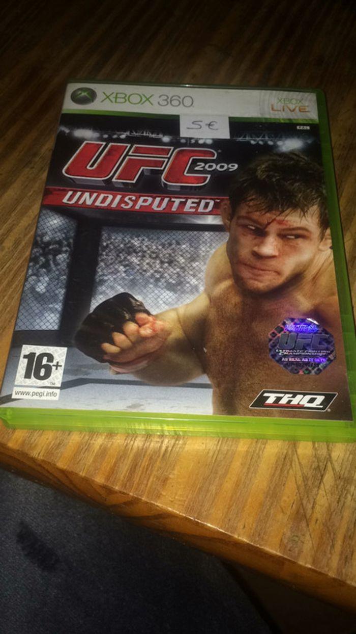 Jeu Xbox 360 ufc 2009 unfisputed - photo numéro 1