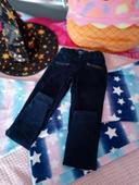 Pantalon skinny en velours fille 8 ans