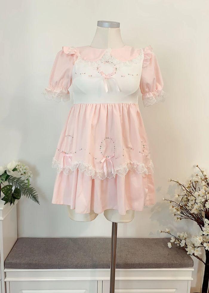 Dress Robe Pink Lolita Cute Kawaii Princess Barbie Cosplay - photo numéro 3