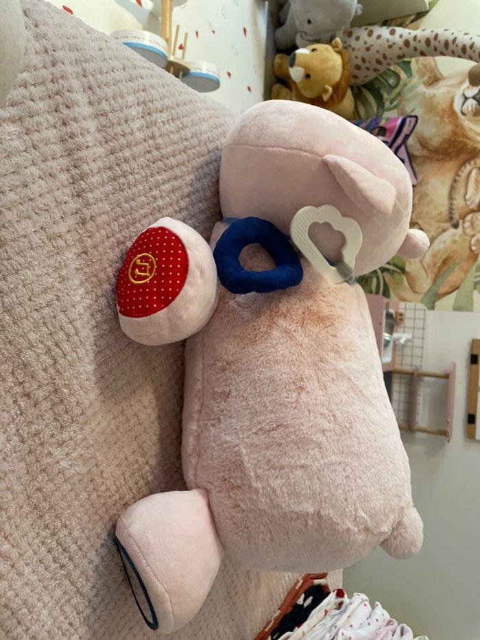 Peluche d’éveil rose - photo numéro 3