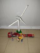 Lego transport de l'éolienne