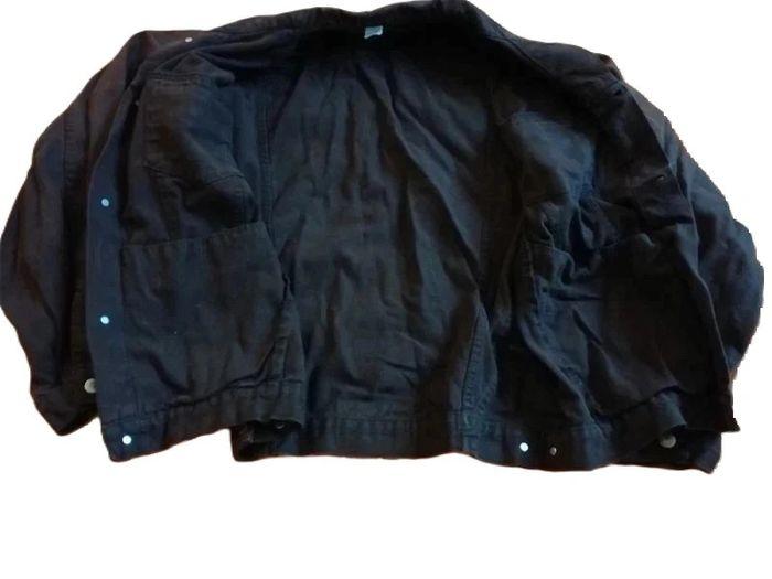 Veste en jean australian marron taille L - photo numéro 4