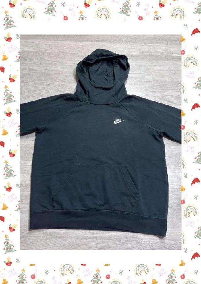 👕 Sweat à capuche Nike logo brodé Noir Taille L 👕 - photo numéro 5